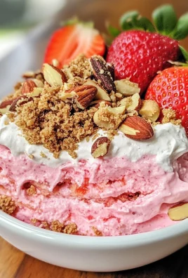 Low Carb Strawberry Cheesecake Fluff