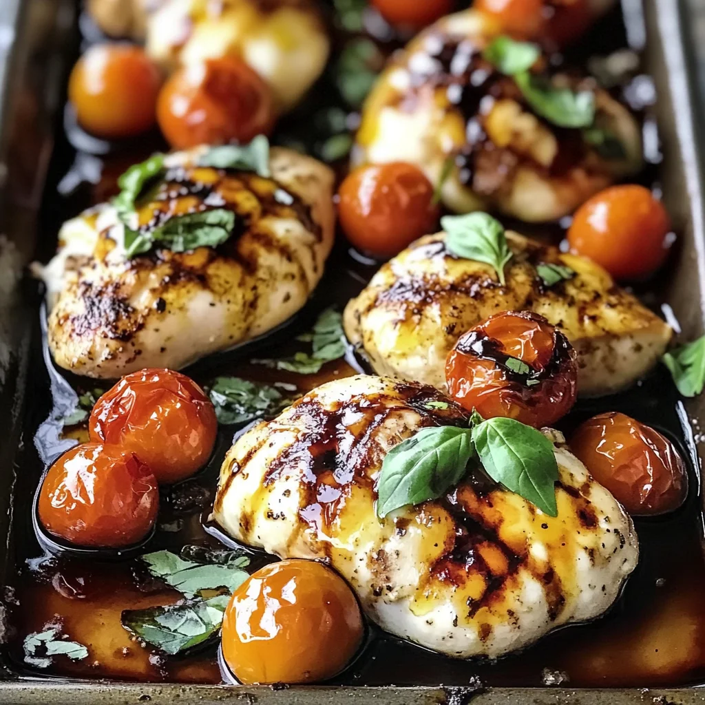 Sheet Pan Caprese Chicken (Easy, Flavorful One-Pan Meal)