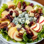 Apple, Pecan & Blue Cheese Salad