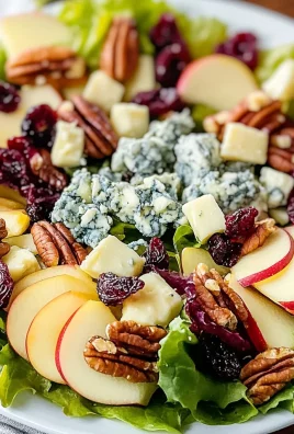 Apple, Pecan & Blue Cheese Salad