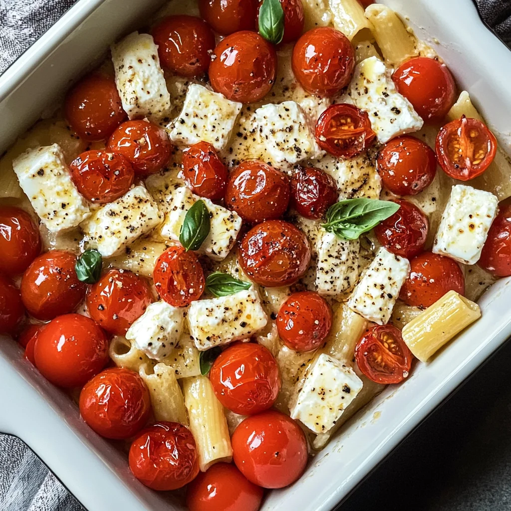 Baked Feta Pasta