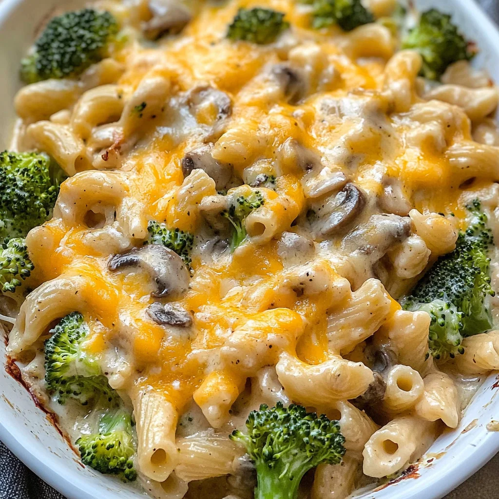 Broccoli Chicken Pasta Casserole