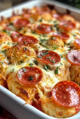 Bubble Up Biscuit Pizza Casserole