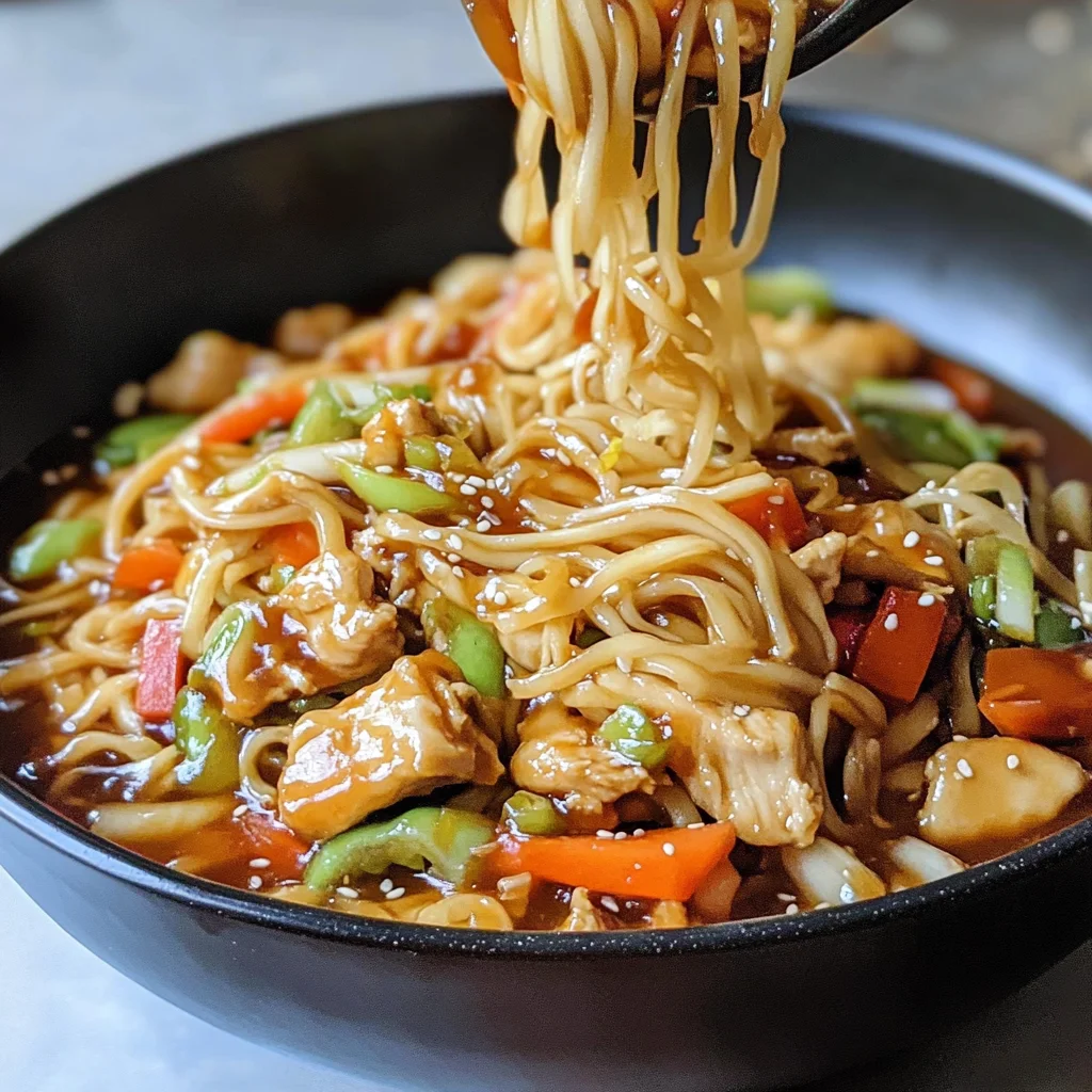 Chicken Chow Mein Sauce Recipe