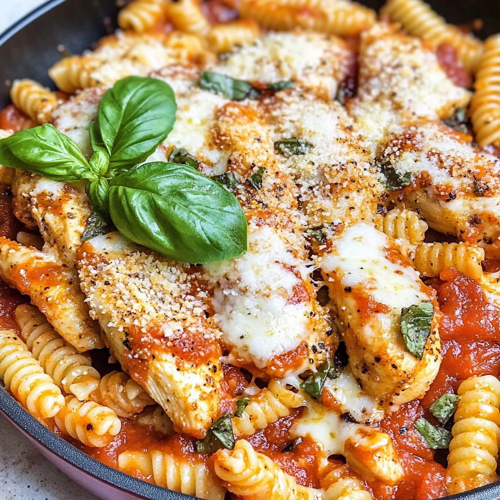 Chicken Parmesan Pasta