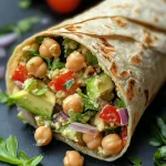 Chickpea Salad Wrap