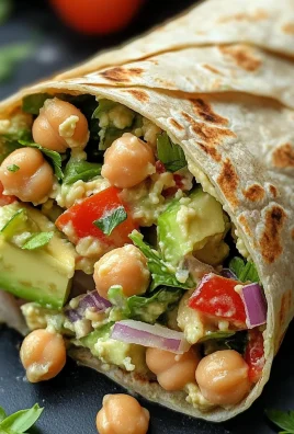 Chickpea Salad Wrap