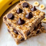 Chocolate Chip Oatmeal Breakfast Bars
