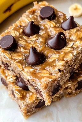 Chocolate Chip Oatmeal Breakfast Bars
