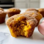 Cinnamon Sugar Pumpkin Muffins (Moist & Fluffy)