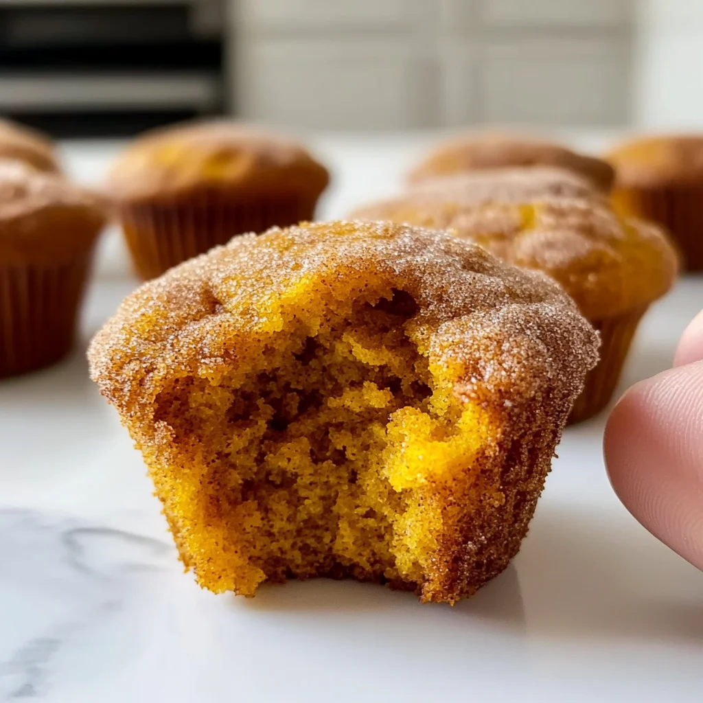 Cinnamon Sugar Pumpkin Muffins (Moist & Fluffy)