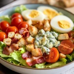 Cobb Salad with Homemade Croutons