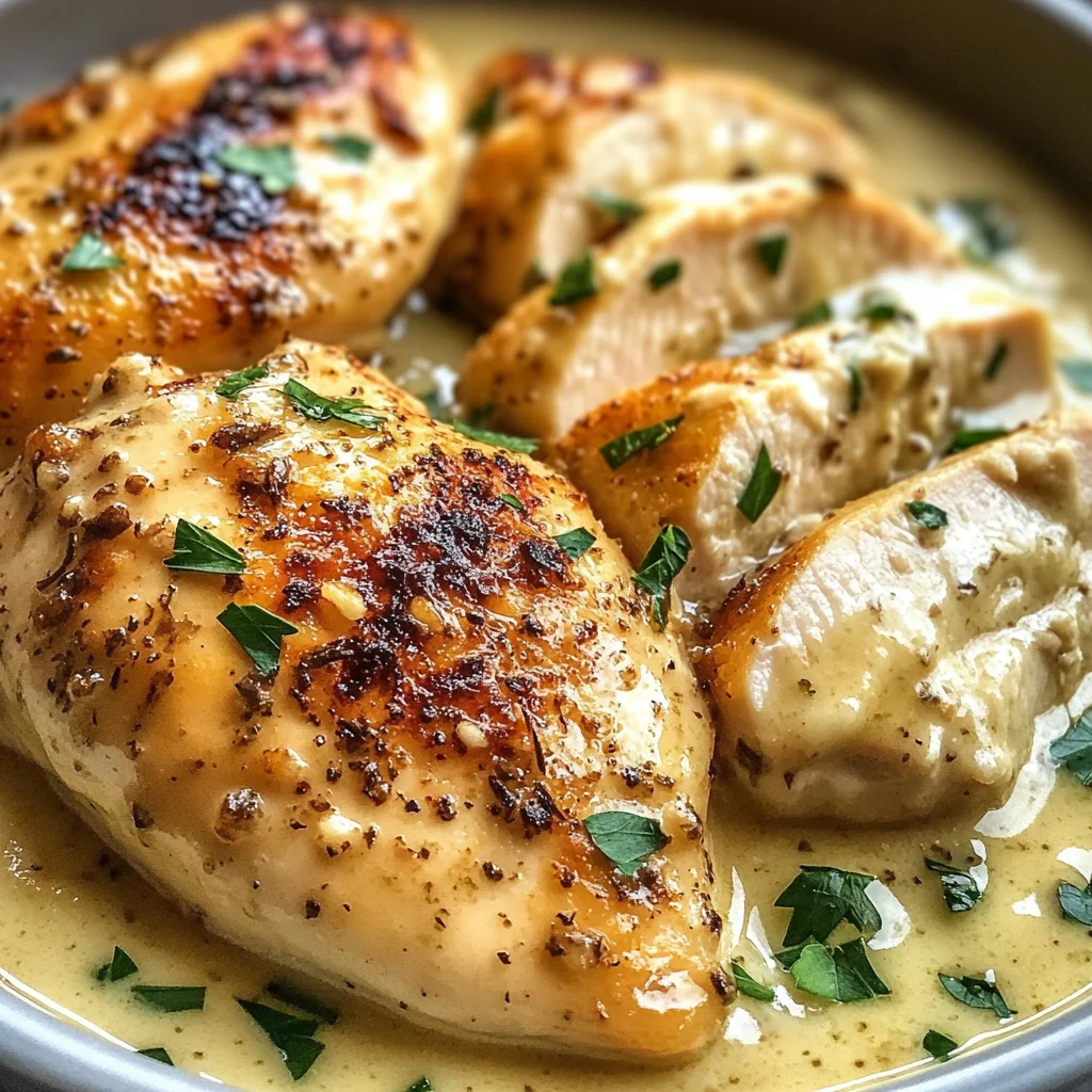 Creamy Garlic Chicken