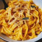 Creamy Pumpkin Alfredo Pasta