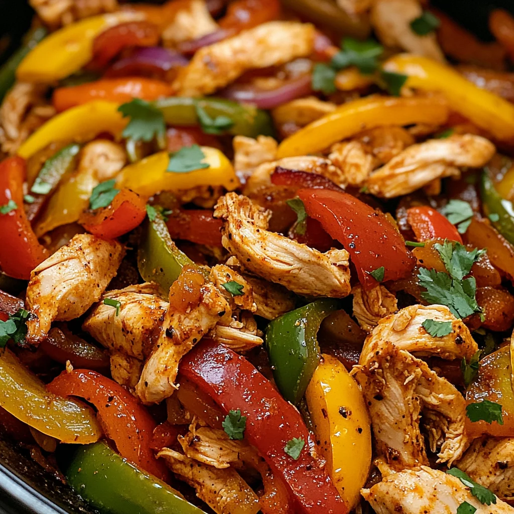Crockpot Chicken Fajitas Recipe