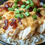 Crockpot Crack Chicken and Rice