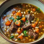 Delicious Beef Barley Soup Recipe for Comforting Family Meals