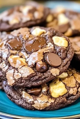 Delicious Cookies Made From Brownie Mix