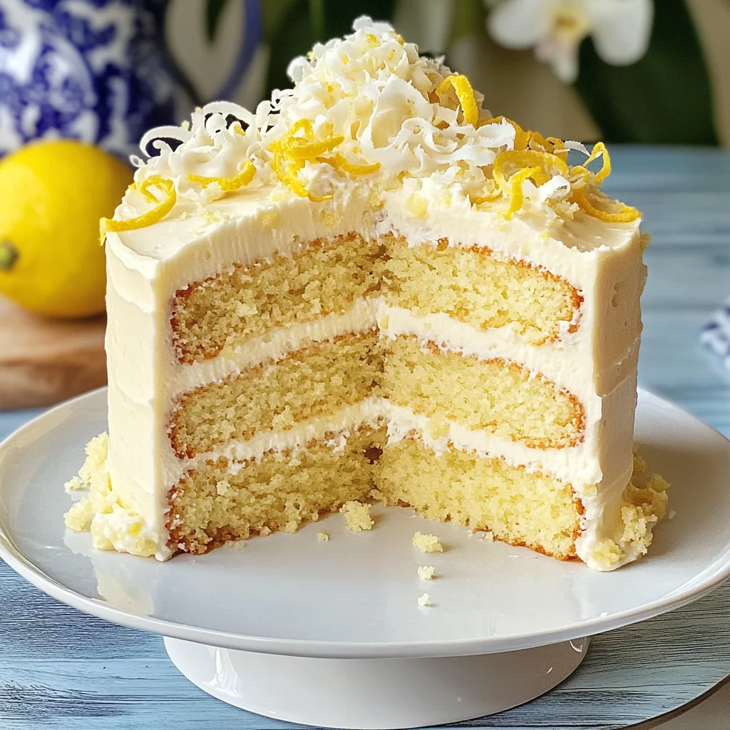 Delicious Pioneer Woman Lemon Cake with Creamy Buttercream Recipe
