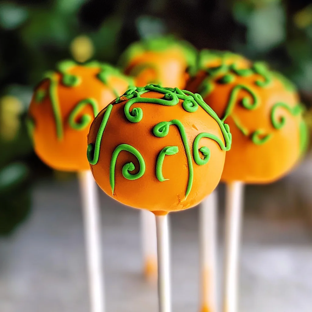 Delicious Pumpkin Cake Pops Recipe Perfect for Fall Celebrations