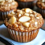Deliciously Healthy Apple Cinnamon Greek Yogurt Muffins