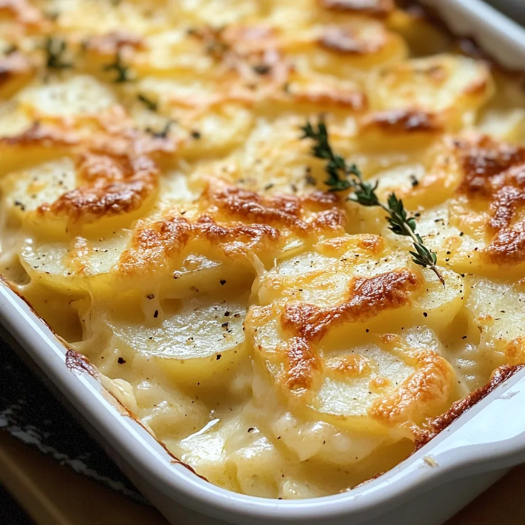 Easy Cheesy Scalloped Potatoes