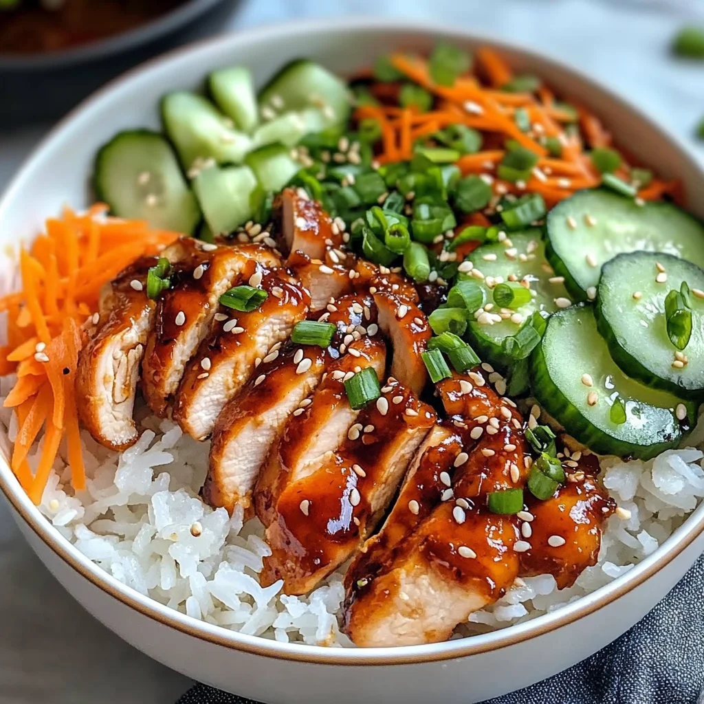 Easy Gochujang Chicken Bowl Recipe