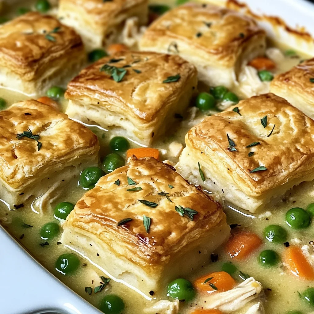 Easy Homemade Chicken Pot Pie Casserole