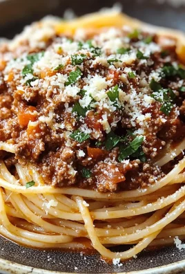 Easy Homemade Spaghetti Bolognese Recipe for Dinner Delight