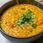 Easy Middle Eastern Red Lentil Soup