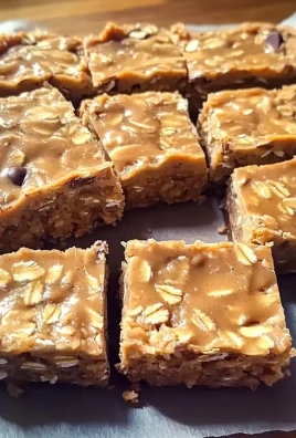 Easy No Bake Peanut Butter Oatmeal Bars