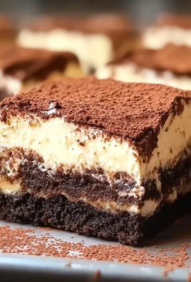 Easy Tiramisu Brownies