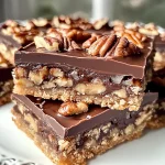 Easy Turtle Bars Recipe with Chocolate and Pecan Delights