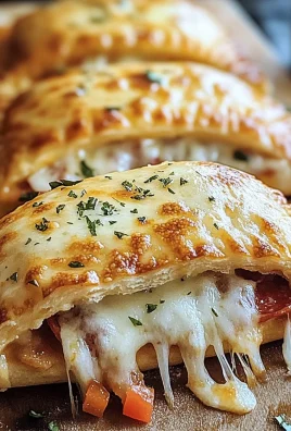Football Pizza Pockets