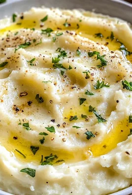 Garlic Butter Mashed Cauliflower