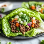 Ground Beef Lettuce Wraps Recipe