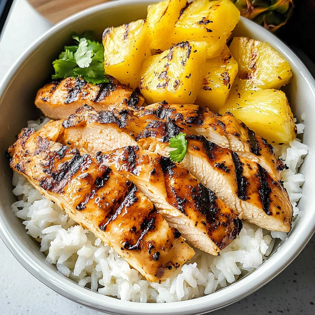 Hawaiian Grilled Chicken Bowl