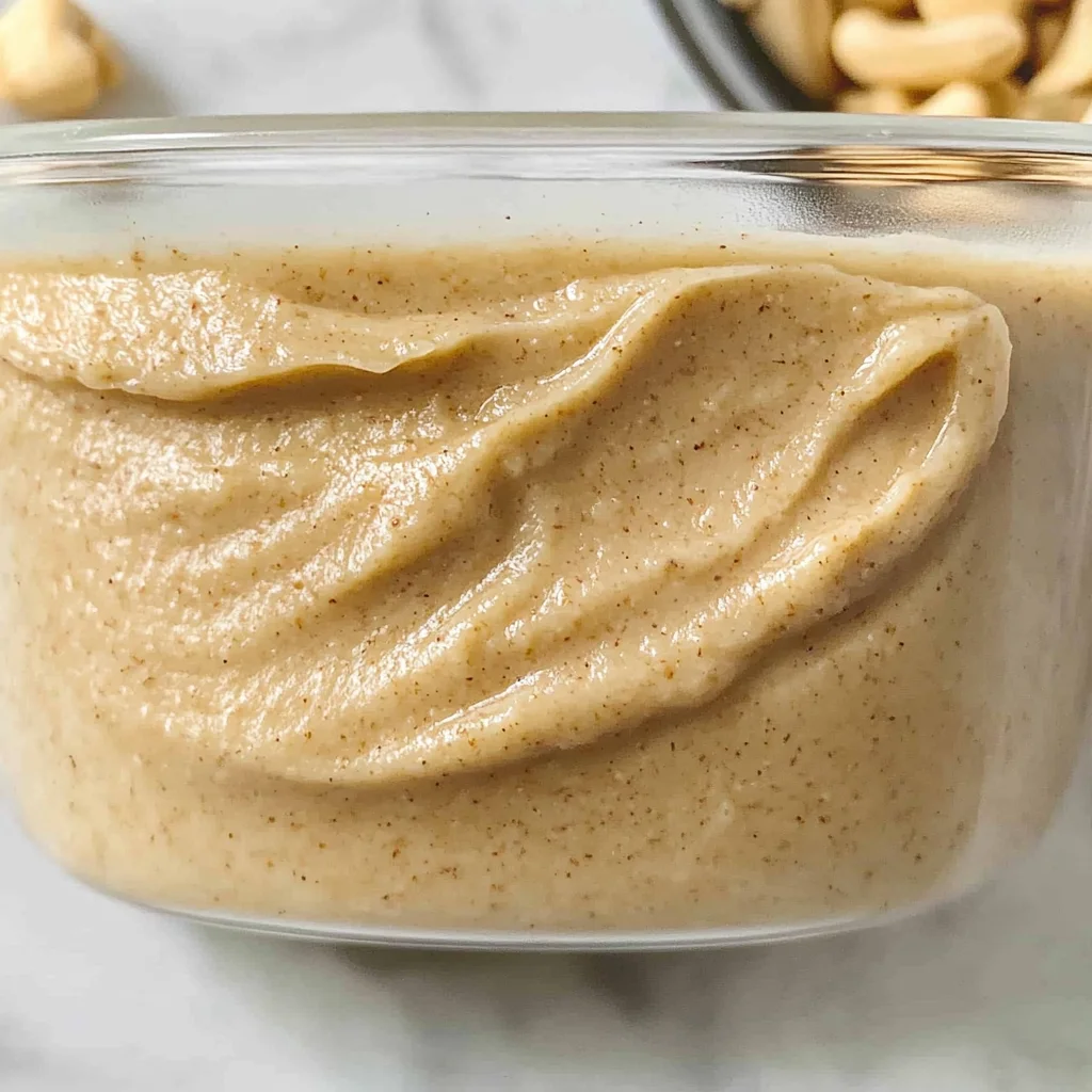 How to make Homemade Cashew Butter