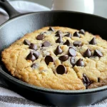 KETO CHOCOLATE CHIP COOKIE SKILLET RECIPE