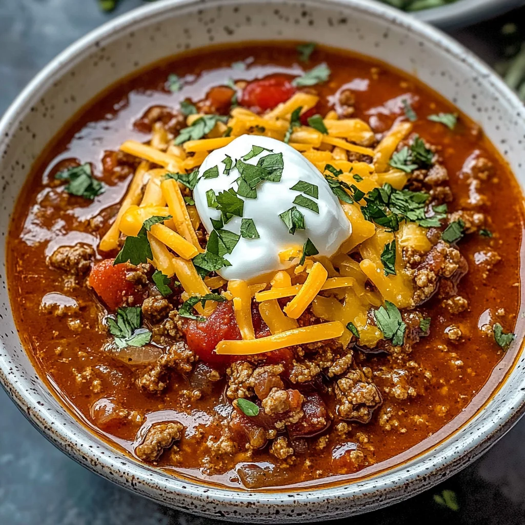 Keto Beef Chili