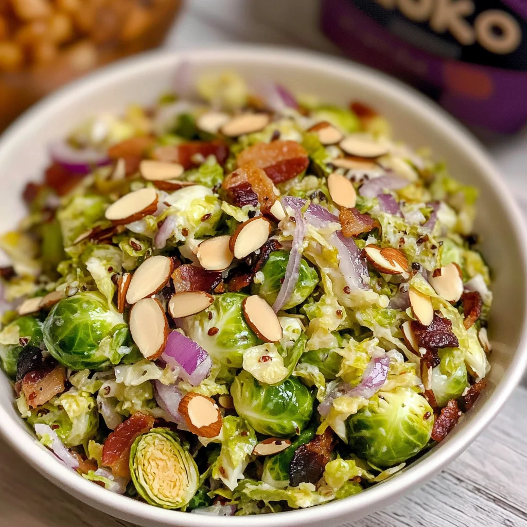 Keto Brussel Sprout Salad