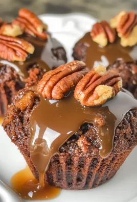 Keto Chocolate Pecan Pie Muffins