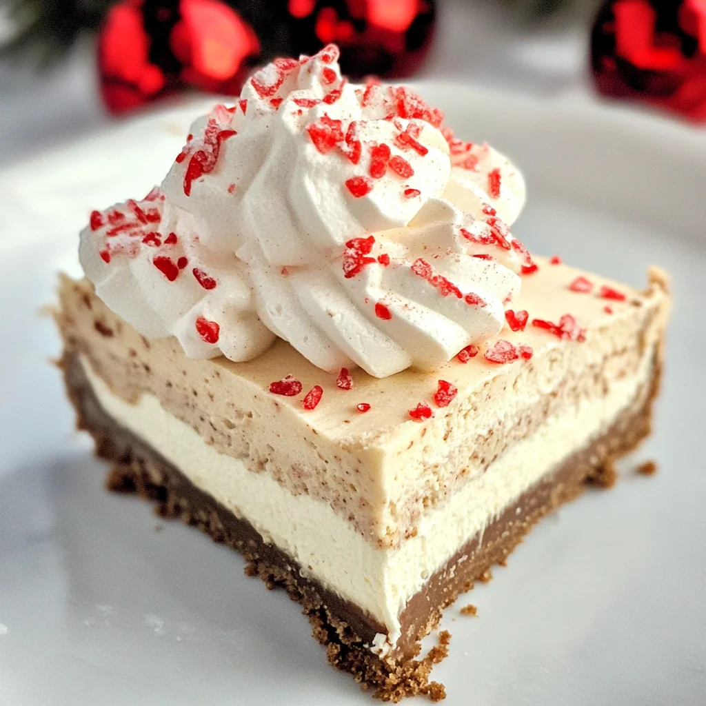 Keto No Bake Gingerbread Cheesecake
