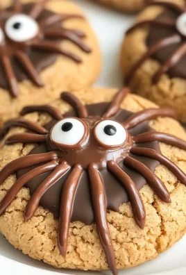 Keto Peanut Butter Spider Cookies
