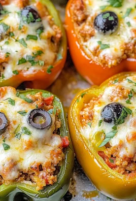Keto Turkey Stuffed Peppers