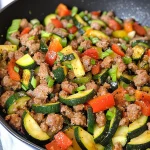 Keto Zucchini And Sausage