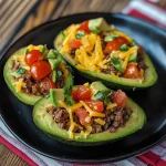 Low Carb Taco Stuffed Avocado