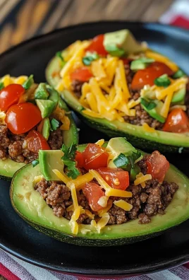 Low Carb Taco Stuffed Avocado