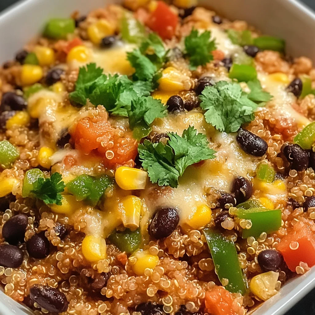 Mexican Quinoa Casserole (One-Pan Meal)