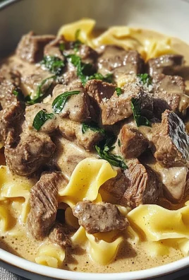 Simple Beef Stroganoff